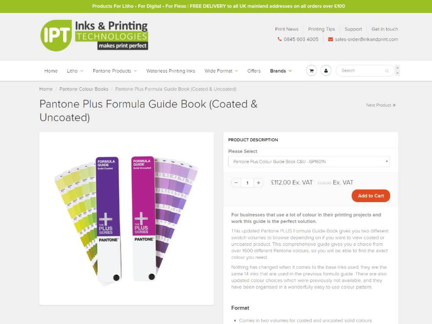 Comtecs Portfolio Inks & Printing Technologies